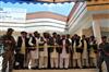 Da Afghanistan Bank new building inaugural ceremony in Torkham, year 1390