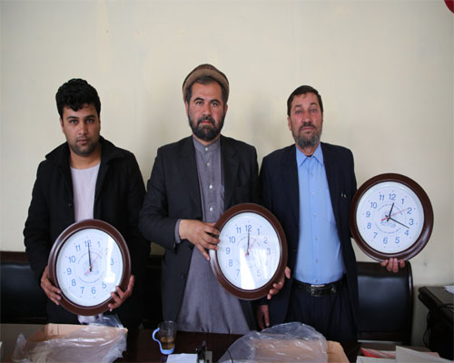 برنامه آگاهی دهی پیرامون  پول افغانی در دو مکتب شهر کابل، راه اندازی گردید